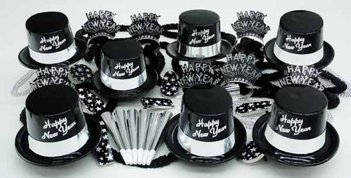Silver Legend New Year's Eve Party Kit for 50