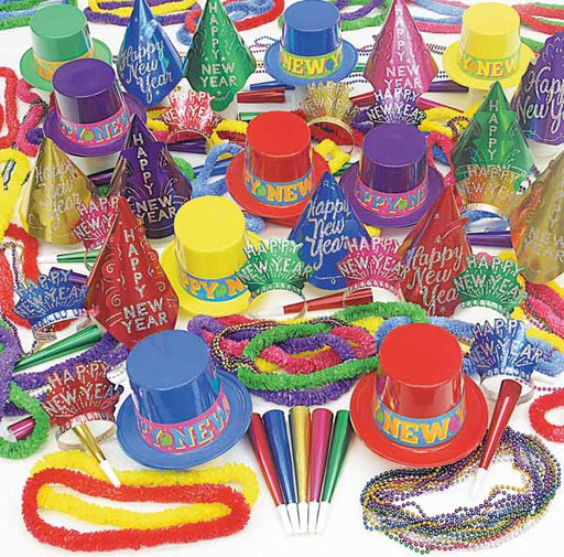 Celebration New Year's Eve Party Kit for 100