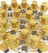 GOLD MIDNIGHT PARTY KIT FOR 100