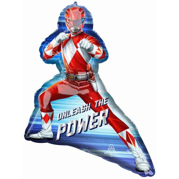 Power Rangers Red Ranger 25-Inch Shaped Foil Balloon