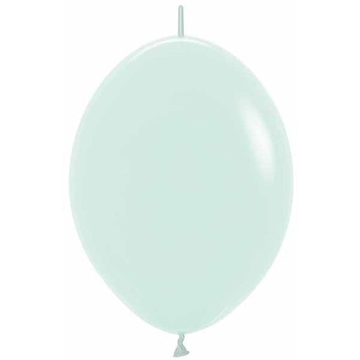 Sempertex Matte Green 12-Inch Linking Latex Balloons, 25 Pack