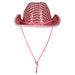 Pink Sequined Cowboy Hat