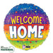 Welcome Home Streamers 18-Inch Round Foil Balloon