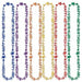 50th Birthday Beads of Expression Necklace, 36 Inches