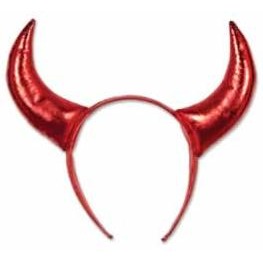 Red Devil Horns Headband