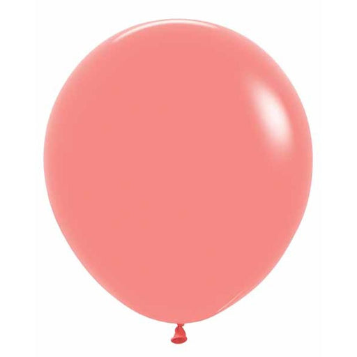 Deluxe Tropical Coral 18 Inch Latex Balloons, 25 Pack