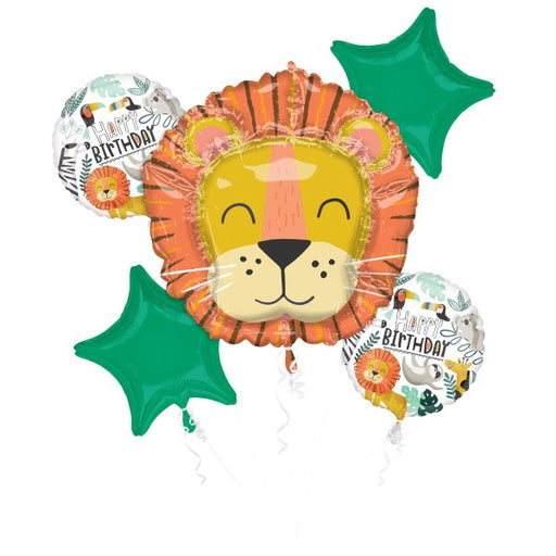 Get Wild Birthday Foil Balloon Bouquet