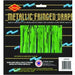 GREEN METALLC FRINGE 15"X10 1PLY 1/PKG
