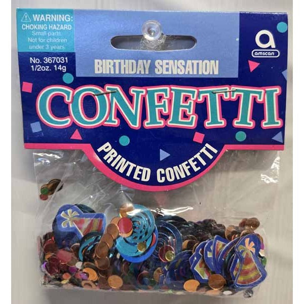 Birthday Sensation Printed Confetti