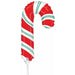 14-Inch Candy Cane Mini Foil Balloon
