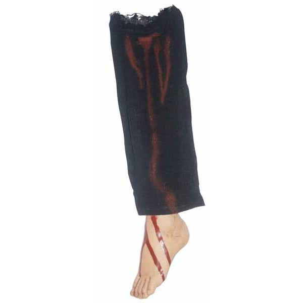 Bloody Foot with Cloth Halloween Prop