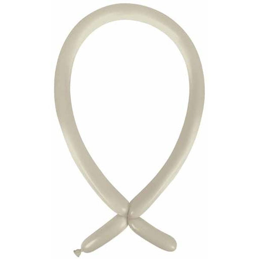 Grey 160 Latex Twisting Balloons, 100 Count