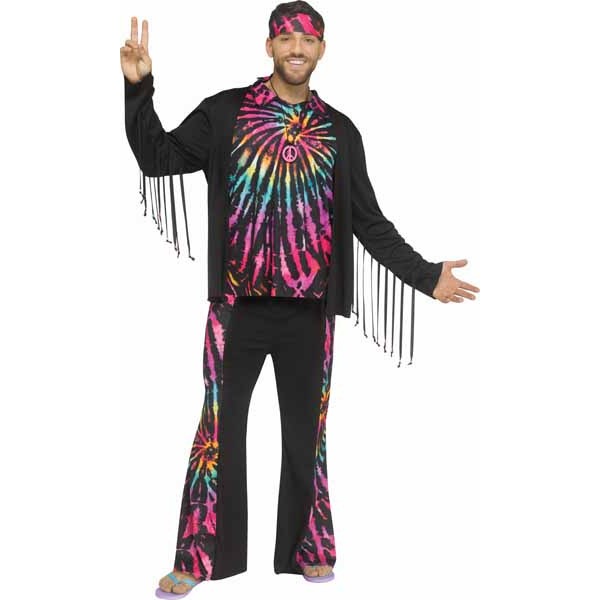 Psychedelic Hippie Adult Costume