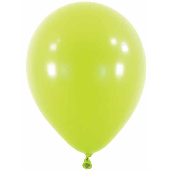 Kiwi Green 18-Inch Latex Balloons, 50 Count