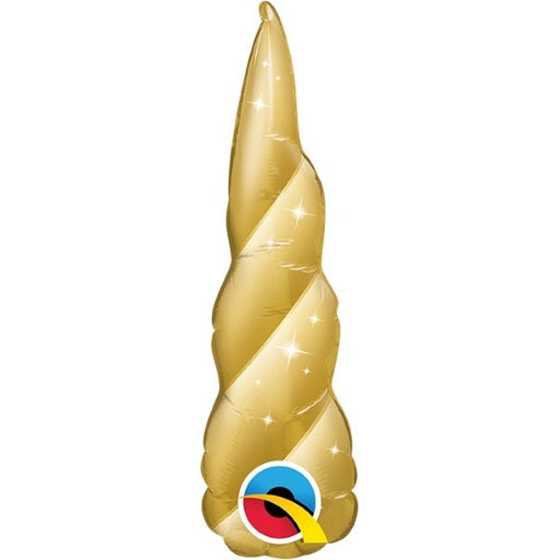Golden Unicorn Horn Mini Shape Foil Balloon