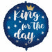 King for a Day 18-Inch Foil Birthday Balloon