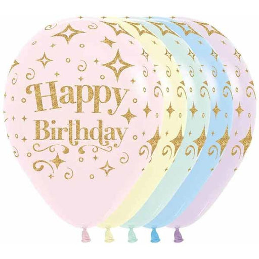 HBD DIAMONDS PASTEL 11" SEMPERTEX 50/BG