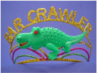 Mardi Gras Glitter Bar Crawler Tiara