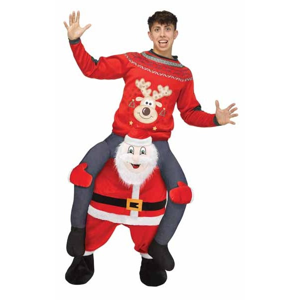 Carry Me Santa Adult Christmas Costume