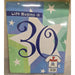 Birthday Shimmer 30th Birthday T-Shirt, XL