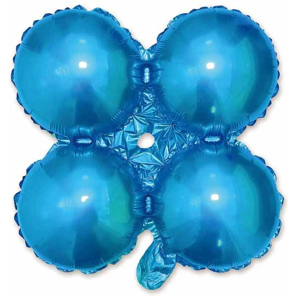 12 Inch Blue Quad Arch Foil Balloon