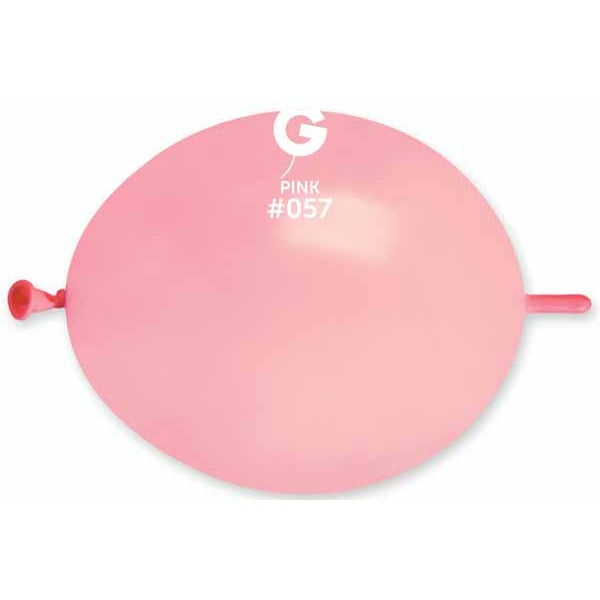 Gemar Glink 13-Inch Pink #057 Latex Balloons, 50 Count