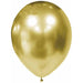 Trico 12" Chrome Gold Latex Balloons, 6 Pack