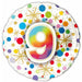 NUMBER BALLOONS "9" 18" 1/PKG