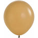 Sempertex Latte 18-Inch Latex Balloons, 25 Pack