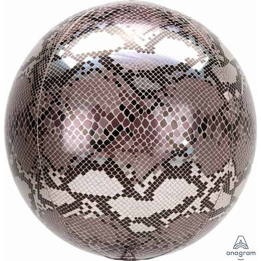 Snake Skin Animalz 16-Inch Orbz Foil Balloon