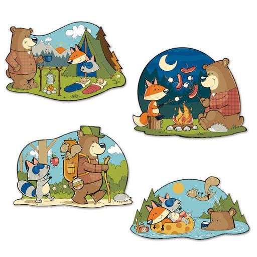 Découpes Amis de la forêt, paquet de 4
