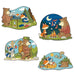 Woodland Friends Cutouts, 4 Pack