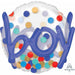 It's a Boy Confetti See-Through Foil Balloon