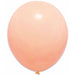 Trico Pastel Peach 12-Inch Latex Balloons, 50 Count