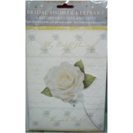 Petals & Pearls Wedding Keepsake Book
