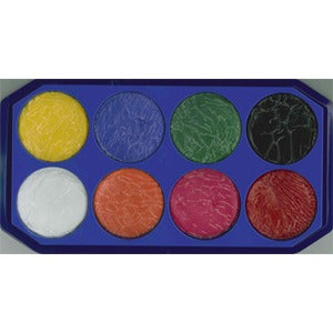 Snazaroo Jumbo Rainbow Face Paint Palette, 8 Colors