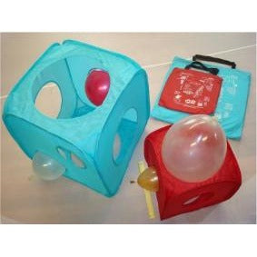 Silver Rainbow Holey Box Original Balloon Sizer