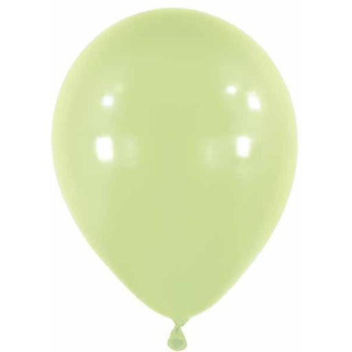 Anagram 11 Inch Sage Latex Balloons, 100 Count