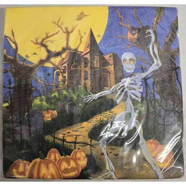 Spooky Hollow Halloween Luncheon Napkins, 36 Count