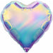 Primadescent 18-Inch Air-Fill Heart Foil Balloon