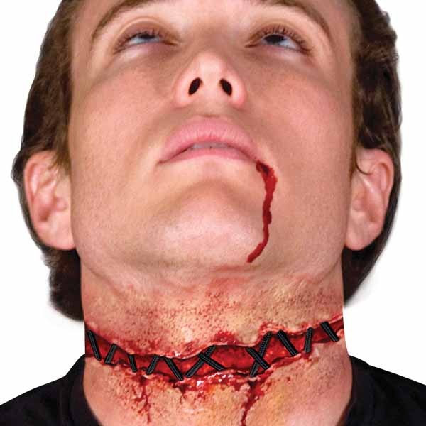 Woochie Stitched Throat Full-Neck Latex Prosthetic