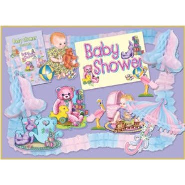 Baby Shower Decorama Decoration Set, 11 Pieces
