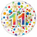 Number 11 Foil Balloon, 18 Inch