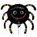 Smiley Spider Mini Shape Halloween Foil Balloon