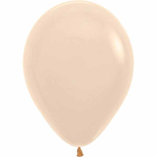 Sempertex 11" Pastel Matte Nude Latex Balloons, 50 Count