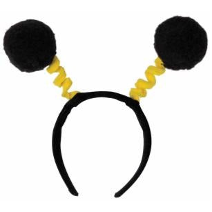 Black & Yellow Soft-Touch Pom-Pom Boppers