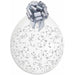 Gemar 18-Inch Silver Filigree Latex Stuffing Balloons, 25 Count