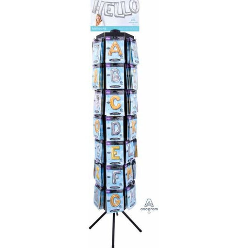 42-Peg Display for Letter and Number Helium Balloons