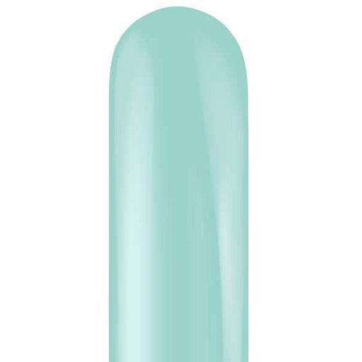 TUFTEX 260 Sea Glass Latex Twisting Balloons, 50 Count