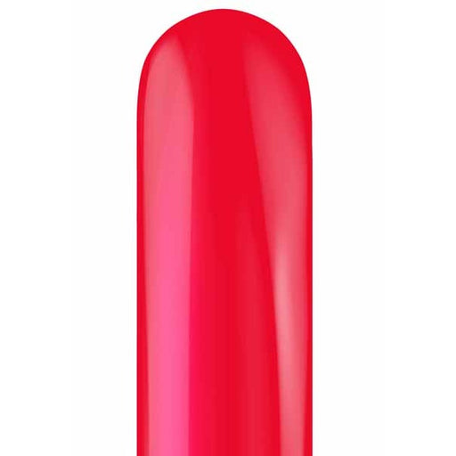TUFTEX 260 Standard Red Latex Twisting Balloons, 50 Count
